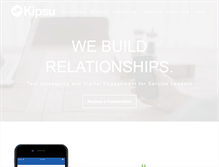 Tablet Screenshot of kipsu.com
